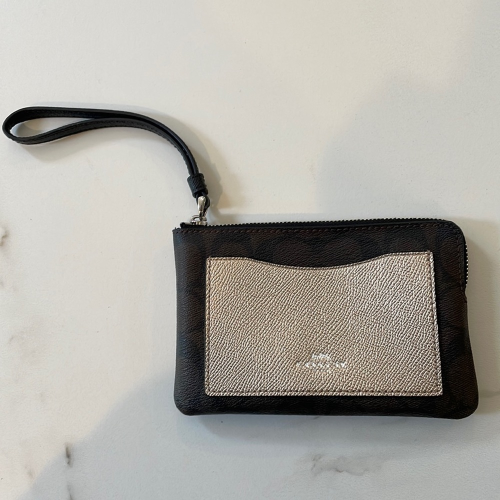 Coach wristlet.